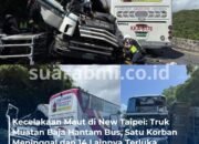 Truk Muatan Baja Hantam Bus di New Taipei, Satu Dinyatakan Tewas dan 14 Luka-luka