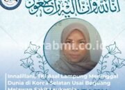 Novia Natasya, TKI Asal Lampung Meninggal Dunia di Korea Selatan Akibat Leukemia