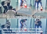 Tak Terima Power Bank Disita, Pria di Wuhan Lempar Benda Itu ke Lantai hingga Terbakar, Ujungnya Ditahan 5 Hari