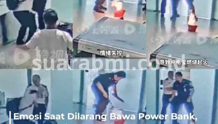 Tak Terima Power Bank Disita, Pria di Wuhan Lempar Benda Itu ke Lantai hingga Terbakar, Ujungnya Ditahan 5 Hari