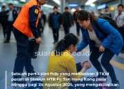 3 TKW Bikin Malu, Jambak-jambakan di Stasiun Fo Tan Hong Kong Gara-gara Asmara