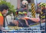 Banjir Maut di Taiwan: 3 Tewas, Puluhan Luka, dan 4 Hilang Diterjang Cuaca Ekstrem