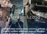 Nekat Kabur Saat Mabuk, Seorang Pekerja Migran di Taiwan Tabrak Polisi dan Kena 61 Tilang