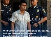 Diduga Rampok dan Hilangkan Nyawa WNI di Jepang, Pria 22 Tahun Asal RI Diamankan Polisi