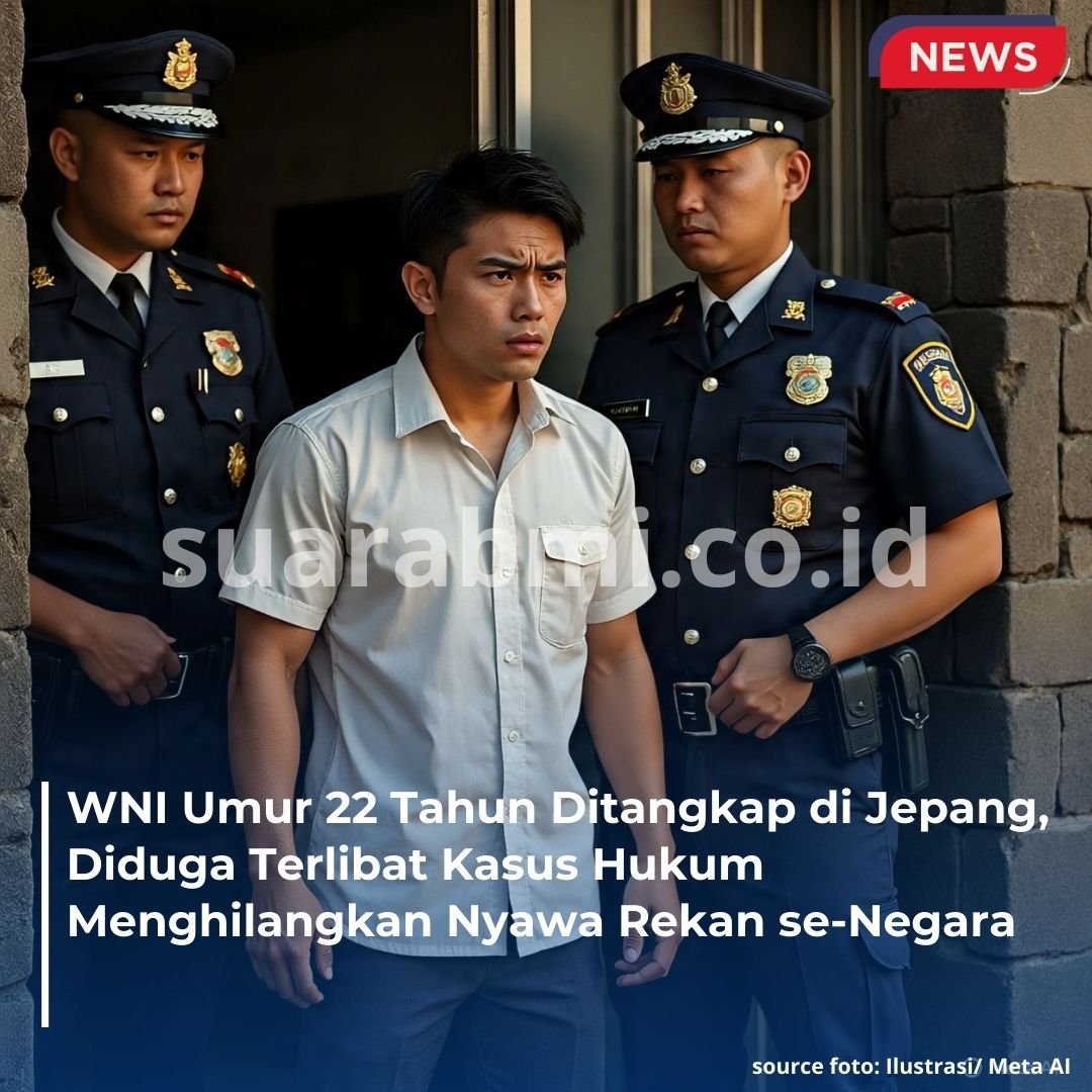 Diduga Rampok dan Hilangkan Nyawa WNI di Jepang, Pria 22 Tahun Asal RI Diamankan Polisi