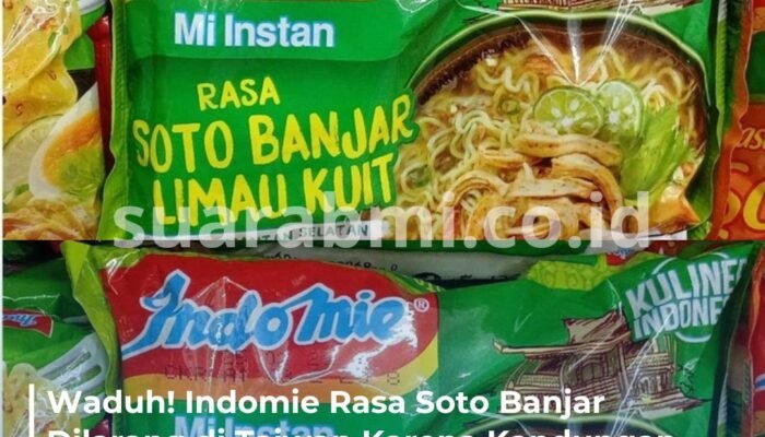 Taiwan Larang Konsumsi Indomie Rasa Soto Banjar Setelah Temuan Pestisida Berbahaya!