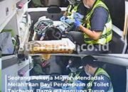 Melahirkan Mendadak di Kamar Mandi, Pekerja Migran Diselamatkan Petugas Damkar Taichung