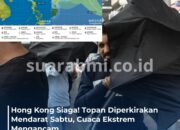 Topan Mina Mendekat! Sinyal Bahaya Sudah Dikeluarkan di Hong Kong
