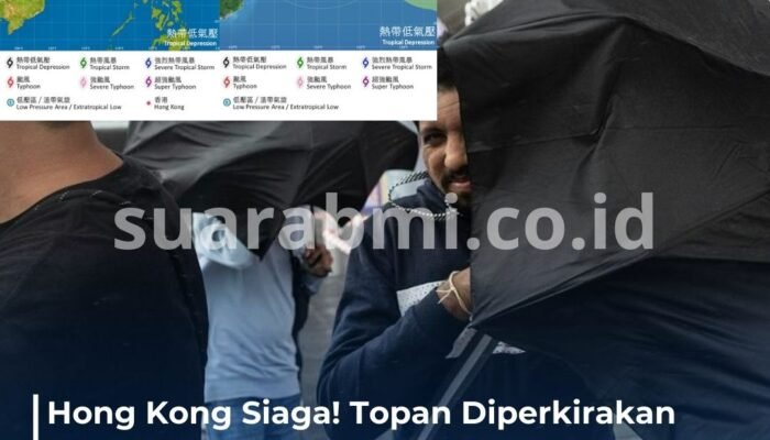 Topan Mina Mendekat! Sinyal Bahaya Sudah Dikeluarkan di Hong Kong