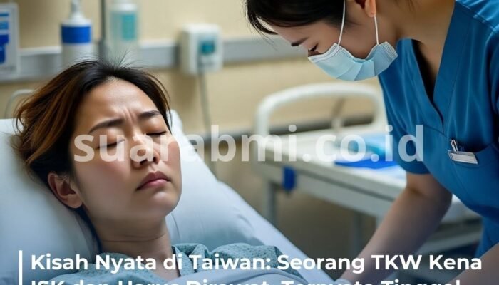 TKW di Taiwan Dirawat karena ISK, Ternyata Selama ini Tinggal Bersama Kekasih sembari Masa Tunggu Job