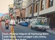 Drama di Taichung, Seorang Pekerja Migran Nekat Melawan Polisi setelah Melanggar Lalu Lintas