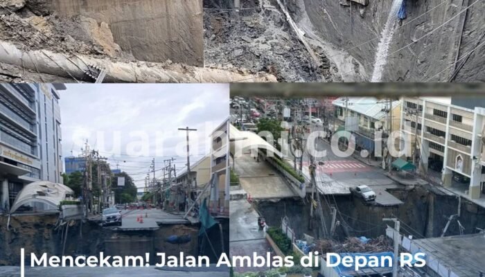 Tanah Bangkok Amblas! Lubang Sedalam 50 Meter Telan Truk di Depan Rumah Sakit