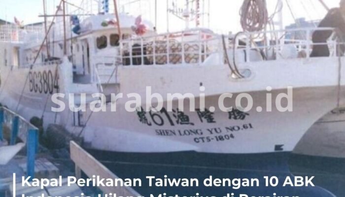 Kapal Perikanan Taiwan Sheng Long Yu No 61 Hilang, 10 ABK Indonesia dalam Pencarian