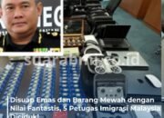 5 Petugas Imigrasi Malaysia Ditangkap, Terima Suap Emas, Mobil dan Jam Mewah Senilai Miliaran
