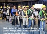 Demi Kemanusiaan, Puluhan TKI Taiwan Turut Bantu Warga Terdampak Bencana di Hualien