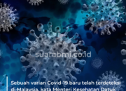 Varian Covid-19 Baru Terdeteksi di Malaysia