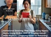 Temukan Uang Majikan 10Ribu Dolar Hong Kong, TKW Ini Malah Ditransfer ke Rekening Pribadi
