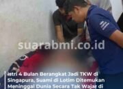 Pria Muda di Lombok Timur Ditemukan Meninggal Dunia saat Istri Baru 4 Bulan Kerja jadi TKW Singapura
