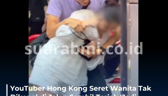 Asal Bilang Suka dan Seret Korban, Aksi YouTuber Hong Kong di Tengah Keramaian Causeway Bay Bikin Geger