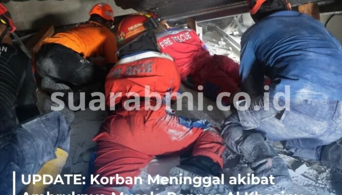 UPDATE Ambruknya Musala Ponpes Al Khoziny, Sidoarjo, Korban Meninggal jadi 3 Orang