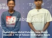 Bayar Biaya Job Puluhan Juta, Dua TKI di Taiwan Malah Dipecat Sebelum Kontrak Habis