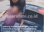 Nekat Lompat ke Sungai! Aksi Heroik Pria di Tiongkok Ini Bikin Netizen Merinding