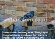 Terekam Kamera! Pria WNI di Jepang Nekat Curi CCTV dari Asrama