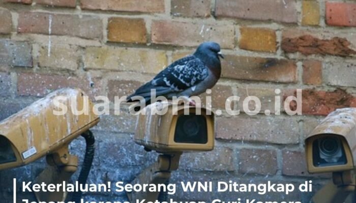 Terekam Kamera! Pria WNI di Jepang Nekat Curi CCTV dari Asrama