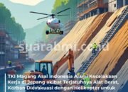 Seorang TKI Magang Asal Indonesia  di Jepang Mengalami Kecelakaan Kerja akibat Terjatuhnya Alat Berat