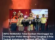 Tragedi di Tai Po, Hong Kong: Kebakaran Fatal di Wang Fuk Court Menyebabkan 44 Orang Meninggal dan Polisi telah Menangkap 3 Orang
