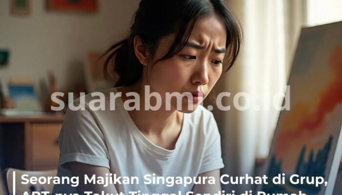 Heboh! ART Takut Tinggal Sendirian, Majikan Singapura Galau Curhat di Grup karena Mau Pergi Liburan