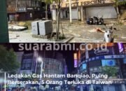 Ledakan Gas di Restoran Lantai Dua Banqiao Lukai 5 Orang, Tabung Terlempar ke Tangga
