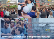Ternyata ini Alasan kenapa Ratusan Pekerja Migran Datangi Masjid Angullia Serangoon