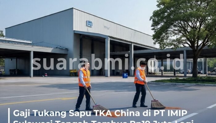 Viral Tukang Sapu TKA China di PT IMIP Sulteng Digaji Hampir Rp19 Juta, Mantan Karyawan Ungkap Fakta di Baliknya