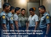 Enam WNI Diamankan di Singapura, Diduga Masuk Ilegal Lewat Jalur Laut