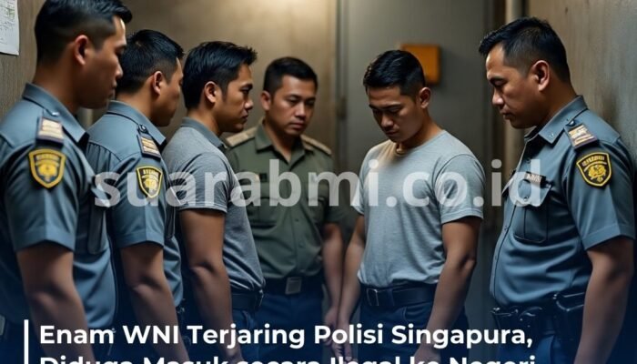 Enam WNI Diamankan di Singapura, Diduga Masuk Ilegal Lewat Jalur Laut