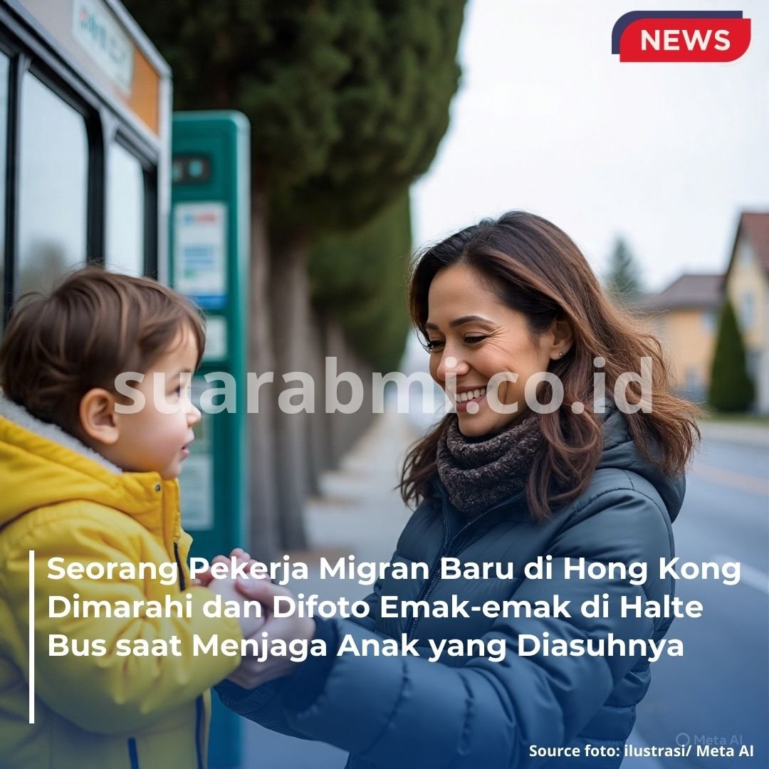 Pekerja Migran Baru di Hong Kong Dimarahi Seorang Warga di Halte Bus, Ternyata Ini Fakta yang Bikin Warganet Heboh