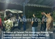 Isak Tangis Pecah Saat Jasad PMI Ponorogo yang Meninggal di Taiwan Akhirnya Dipulangkan