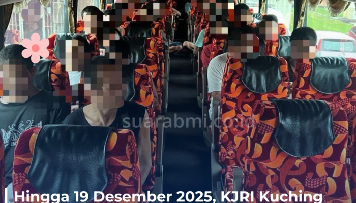 Hingga 19 Desember 2025 KJRI Kuching Pulangkan 5.171 TKI Bermasalah, Terbaru 216 Orang