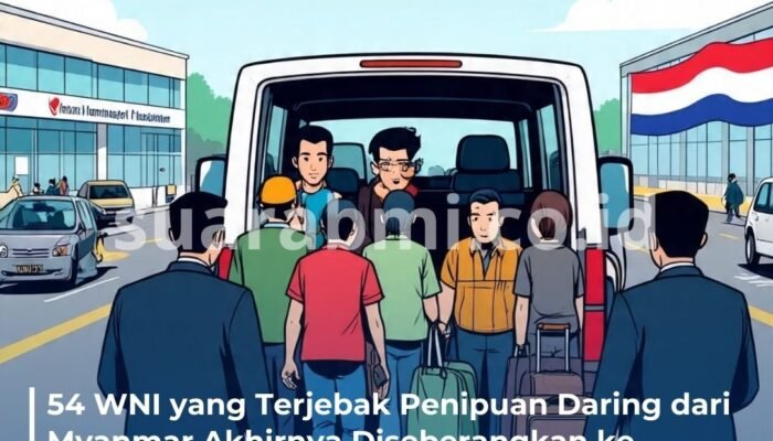 54 WNI Terlibat Scam Online dari Myanmar Diseberangkan ke Thailand Menjelang Pemulangan ke Indonesia