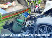 Seorang Pria di Taiwan Ditahan Terkait Kecelakaan yang Menewaskan Seorang Pekerja Sanitasi