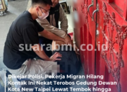 Dikejar Polisi, Pekerja Migran Hilang Kontak Ini Nekat Terobos Gedung Dewan Kota New Taipei Lewat Tembok hingga Pohon