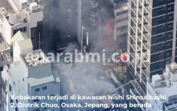 Api Melalap Dekat Dotonbori Osaka, 4 Bangunan Terbakar! Wisatawan Taiwan Panik Tak Bisa Kembali ke Hotel
