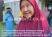 31 Tahun Hilang Kontak di Malaysia, PMI Asal Batang Ini Akhirnya Pulang dan Bertemu Keluarga