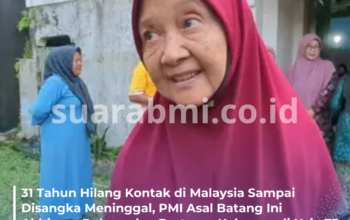 31 Tahun Hilang Kontak di Malaysia, PMI Asal Batang Ini Akhirnya Pulang dan Bertemu Keluarga