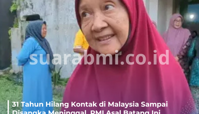 31 Tahun Hilang Kontak di Malaysia, PMI Asal Batang Ini Akhirnya Pulang dan Bertemu Keluarga