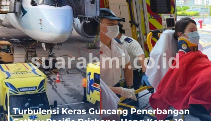 Turbulensi Keras Guncang Penerbangan Cathay Pacific Brisbane–Hong Kong, 10 Orang Dilaporkan Terluka