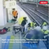 Penumpang Tiba-Tiba Jatuh ke Rel di Stasiun Taiwan, Kereta Tertunda 13 Menit!