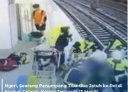Penumpang Tiba-Tiba Jatuh ke Rel di Stasiun Taiwan, Kereta Tertunda 13 Menit!