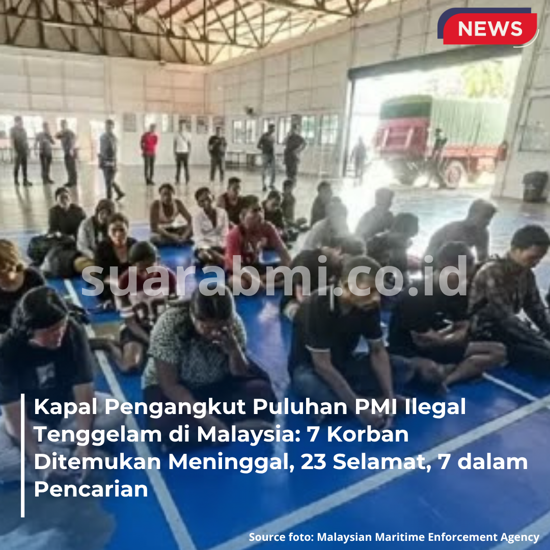 Kapal PMI Ilegal Tenggelam di Malaysia, DPR Soroti Dugaan Pelanggaran HAM dan Lemahnya Pengawasan